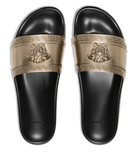 badeschuhe herren weiß versace|Versace Badeschuhe für Herren .